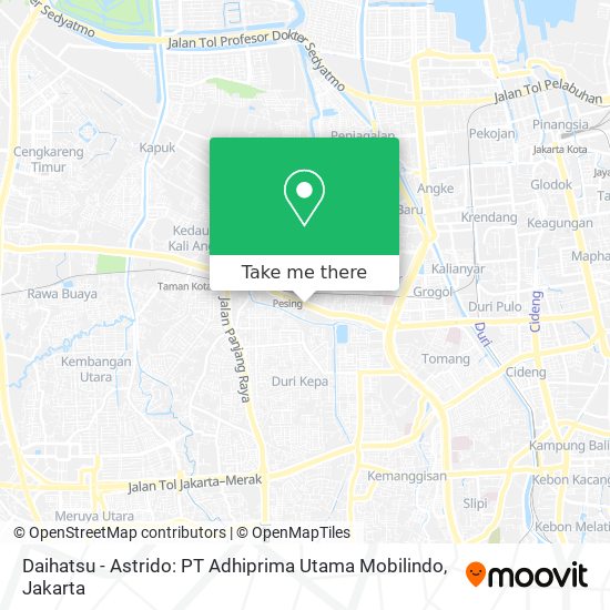 Daihatsu - Astrido: PT Adhiprima Utama Mobilindo map