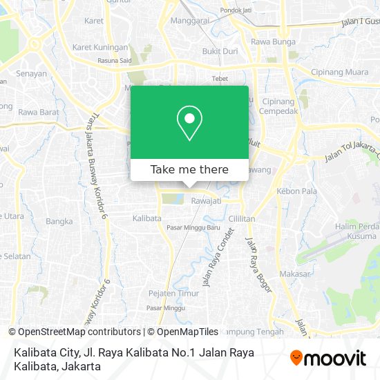 Kalibata City, Jl. Raya Kalibata No.1 Jalan Raya Kalibata map