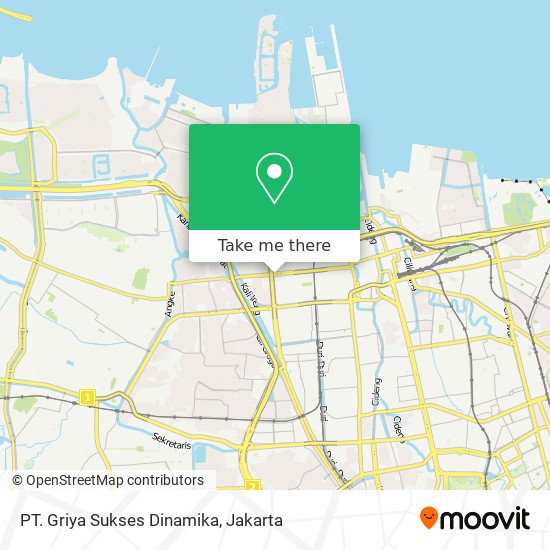 PT. Griya Sukses Dinamika map