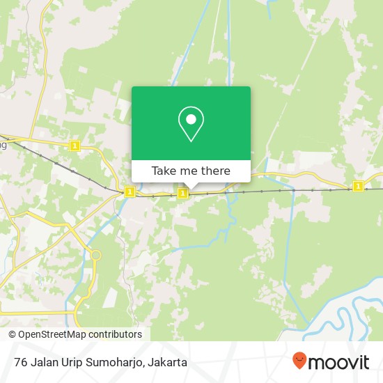 76 Jalan Urip Sumoharjo map