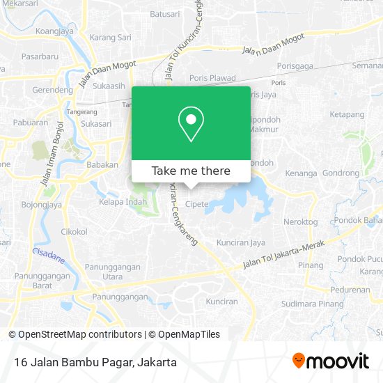 16 Jalan Bambu Pagar map