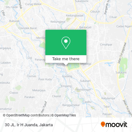 30 JL. Ir H Juanda map