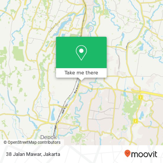 38 Jalan Mawar map