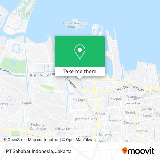 PT.Sahabat indonesia map