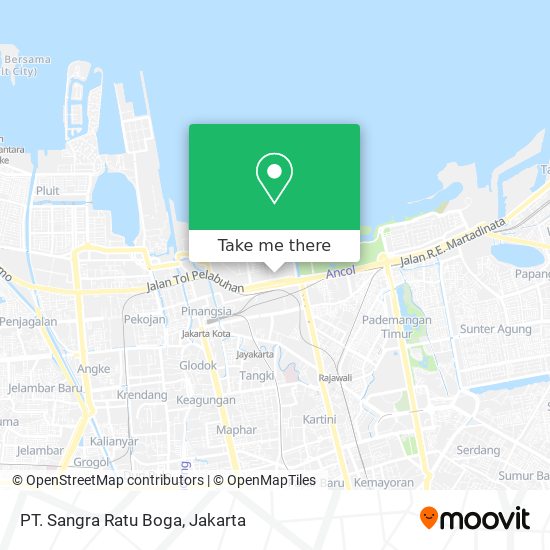 PT. Sangra Ratu Boga map