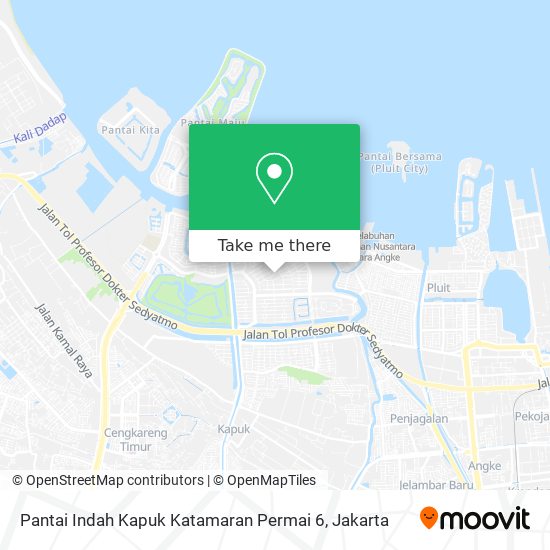 Pantai Indah Kapuk Katamaran Permai 6 map