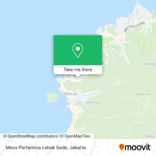 Mess Pertamina Lebak Gede map