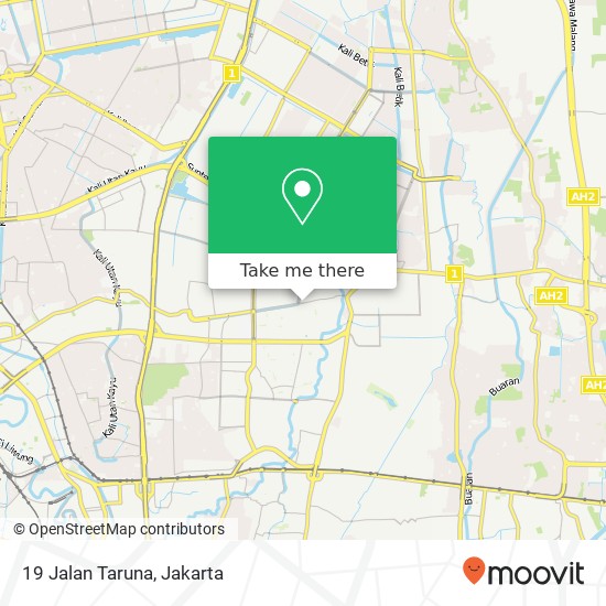 19 Jalan Taruna map