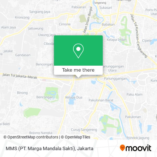 MMS (PT. Marga Mandala Sakti) map