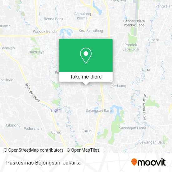 Puskesmas Bojongsari map