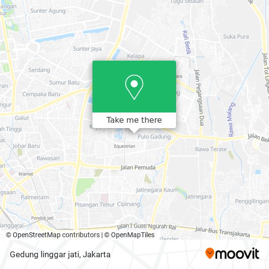 Gedung linggar jati map