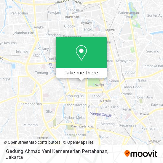 Gedung Ahmad Yani Kementerian Pertahanan map