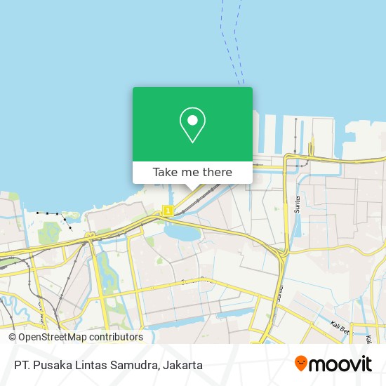 PT. Pusaka Lintas Samudra map