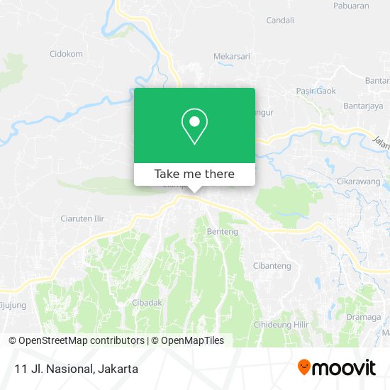 11 Jl. Nasional map