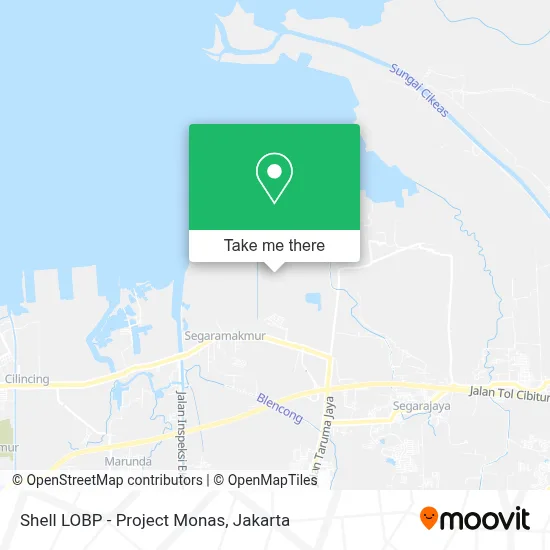 Shell LOBP - Project Monas map