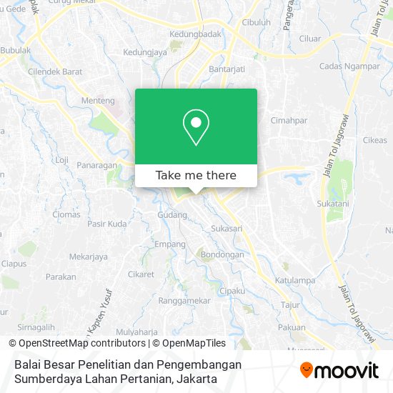 Balai Besar Penelitian dan Pengembangan Sumberdaya Lahan Pertanian map