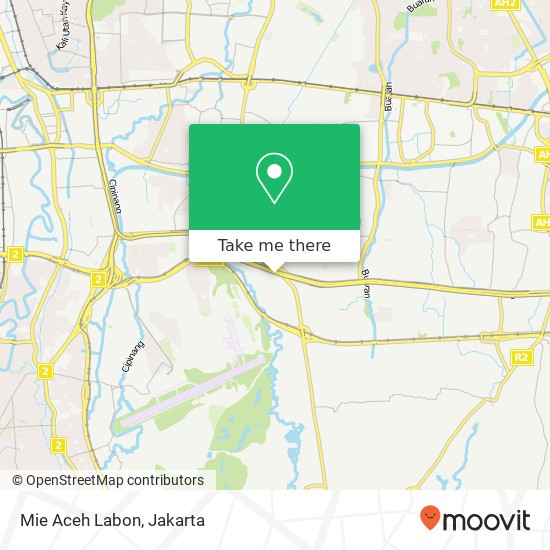 Mie Aceh Labon map