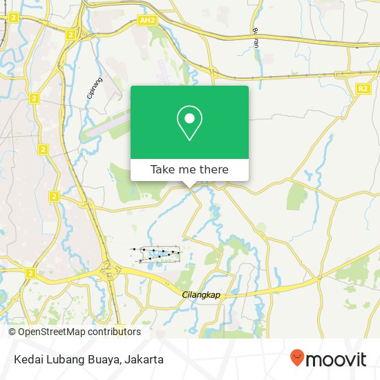 Kedai Lubang Buaya map