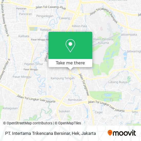 PT. Intertama Trikencana Bersinar, Hek map