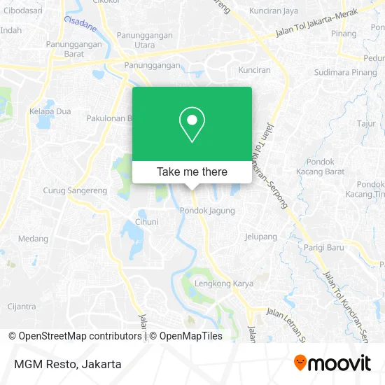MGM Resto map