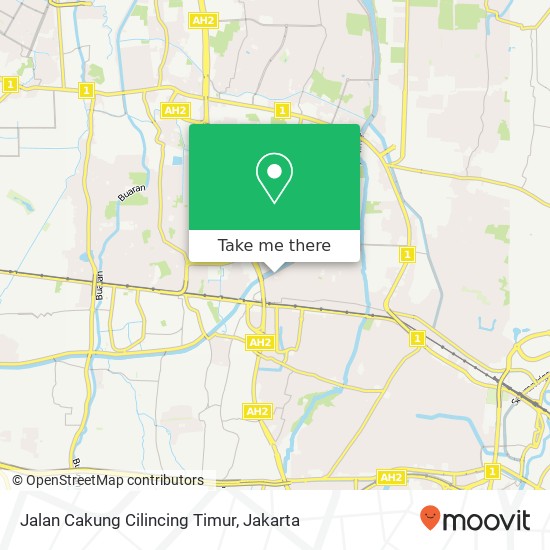 Jalan Cakung Cilincing Timur map