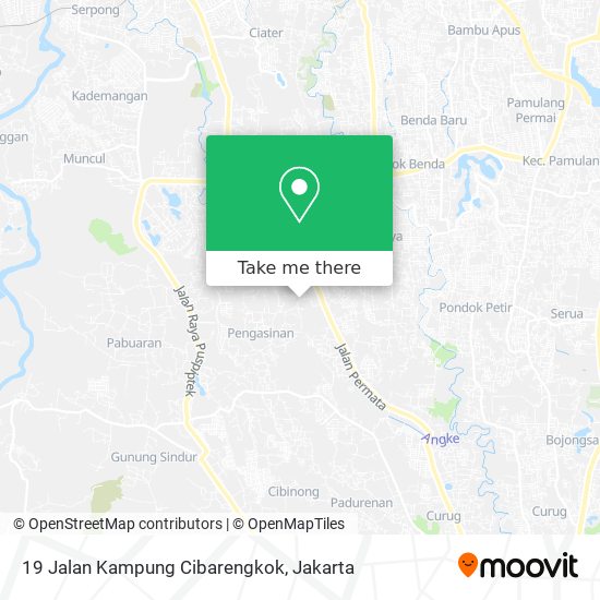 19 Jalan Kampung Cibarengkok map