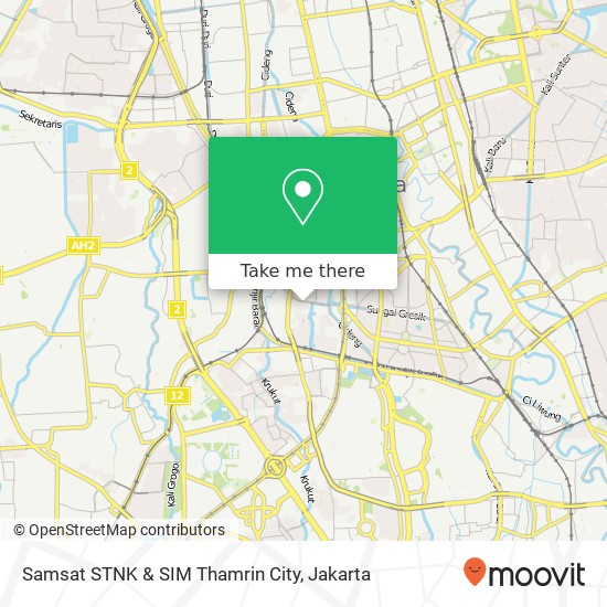 Samsat STNK & SIM Thamrin City map