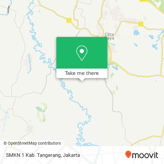 SMKN 1 Kab. Tangerang map