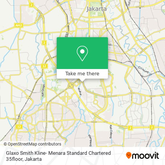 Glaxo Smith Kline- Menara Standard Chartered 35floor map