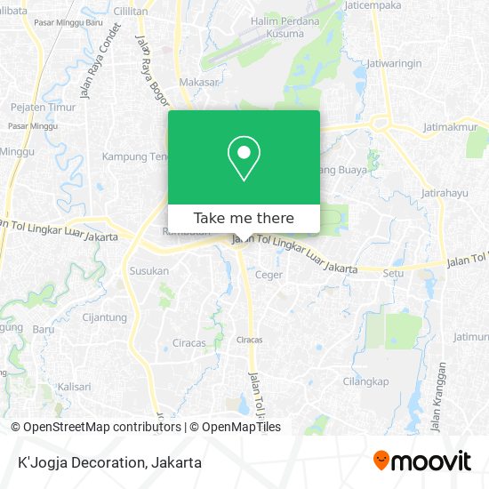 K'Jogja Decoration map