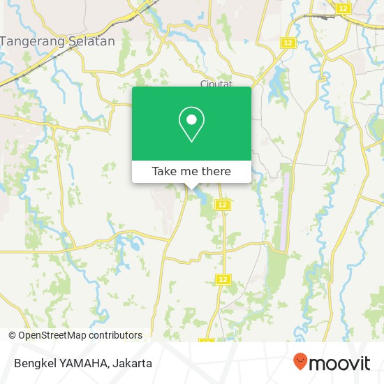 Bengkel YAMAHA map