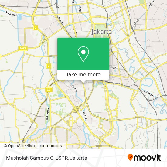 Musholah Campus C, LSPR map