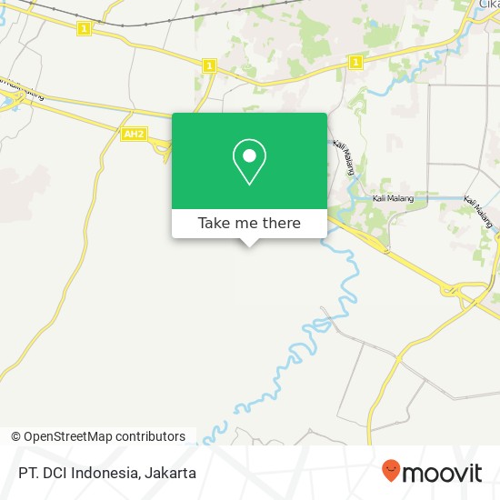 PT. DCI Indonesia map