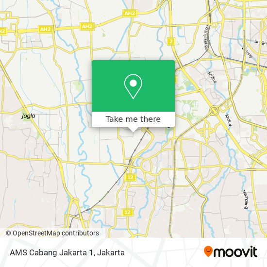 AMS Cabang Jakarta 1 map