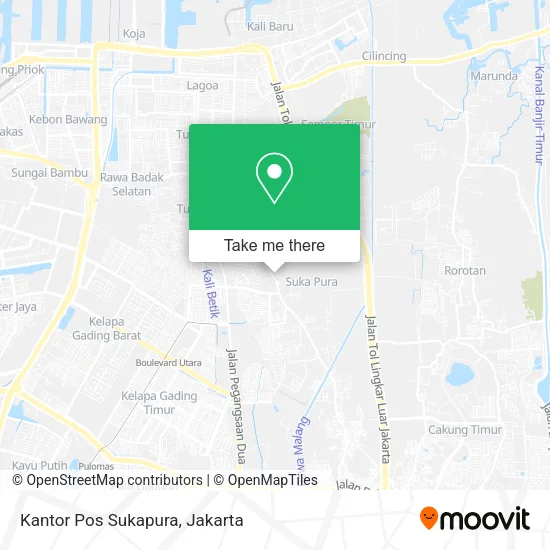 Kantor Pos Sukapura map