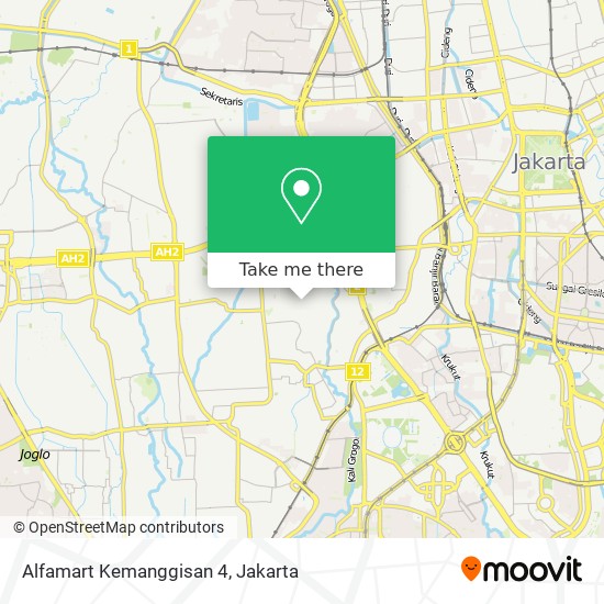 Alfamart Kemanggisan 4 map