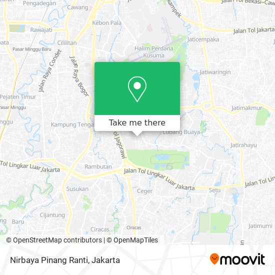 Nirbaya Pinang Ranti map