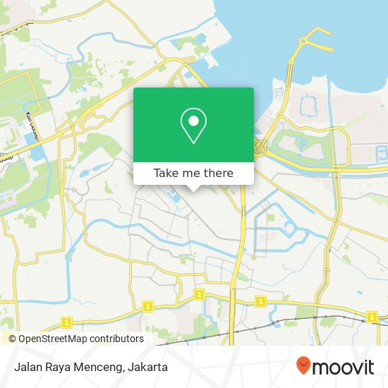 Jalan Raya Menceng map