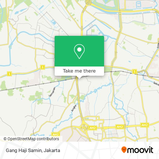 Gang Haji Samin map