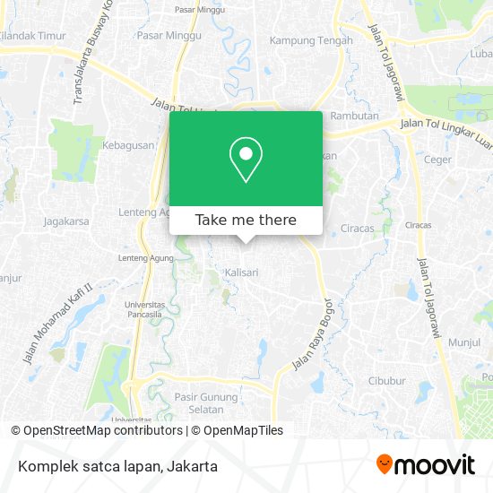 Komplek satca lapan map