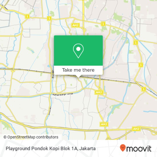 Playground Pondok Kopi Blok 1A map