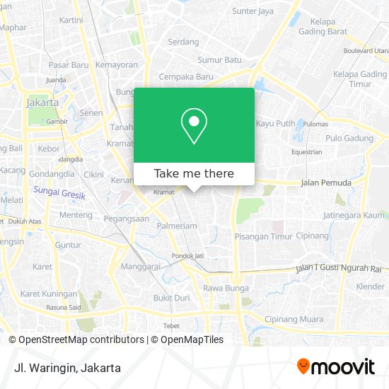 Jl. Waringin map