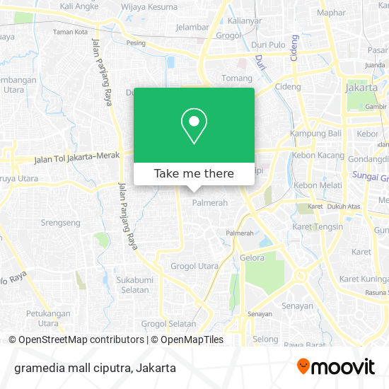 gramedia mall ciputra map