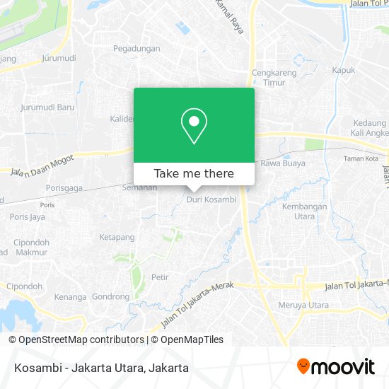 Kosambi - Jakarta Utara map