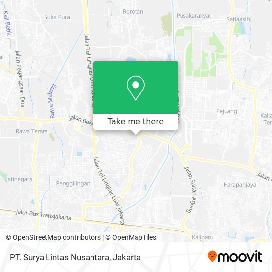 PT. Surya Lintas Nusantara map