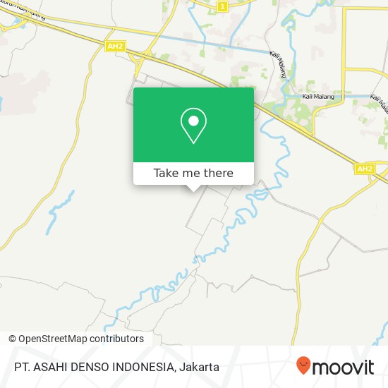 PT. ASAHI DENSO INDONESIA map