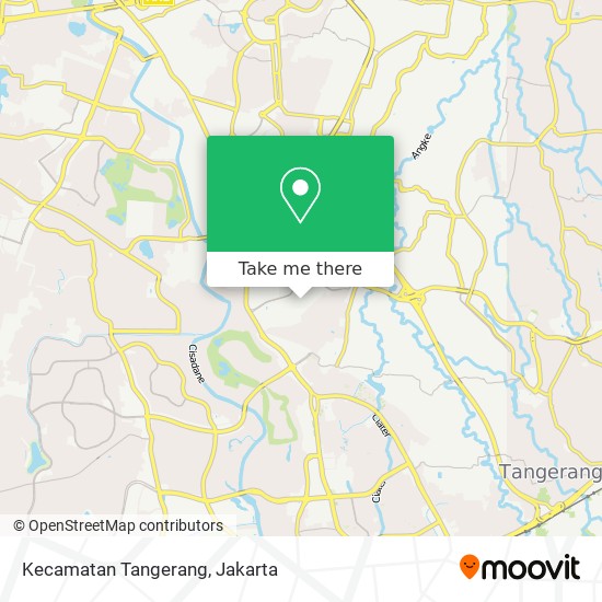 Kecamatan Tangerang map