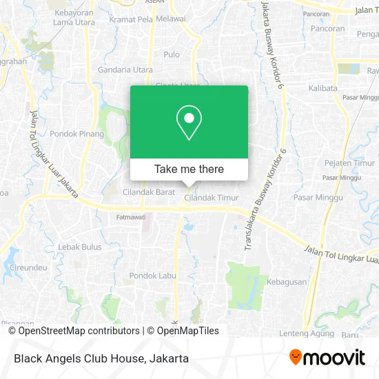 Black Angels Club House map