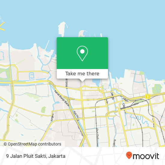 9 Jalan Pluit Sakti map