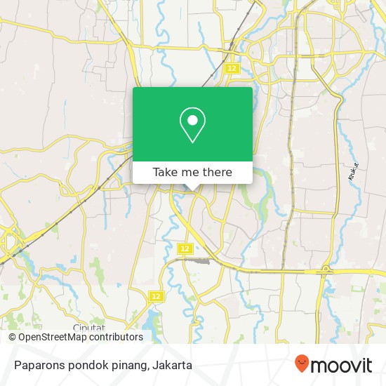 Paparons pondok pinang map